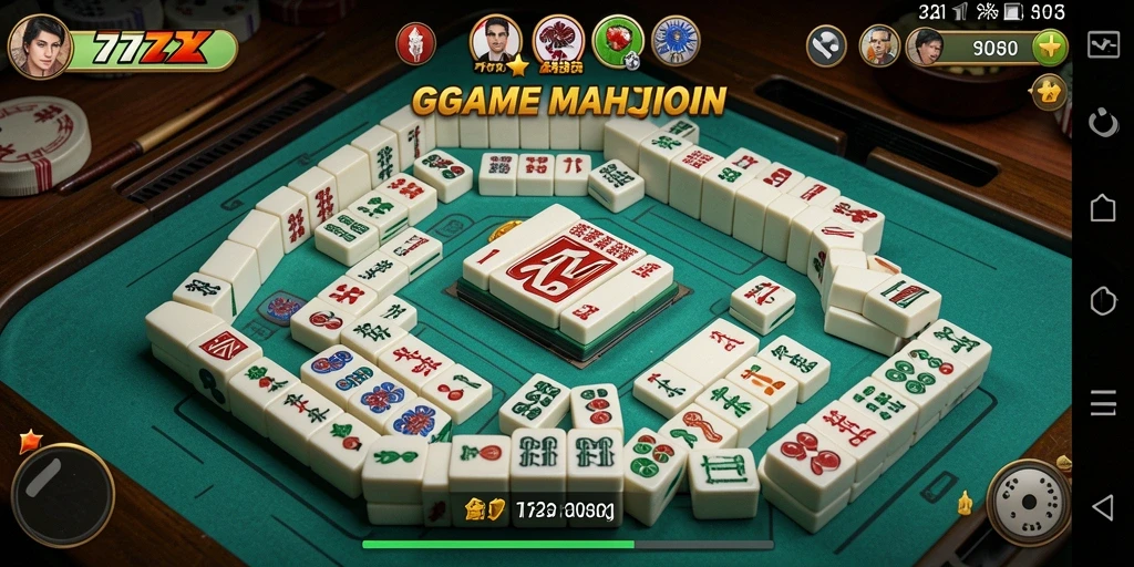 Tangkapan layar gameplay <strong>777ZX</strong> yang menunjukkan tantangan Mahjong yang menarik.