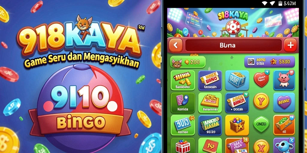 Tampilan gameplay seru Bingo di 918KAYA