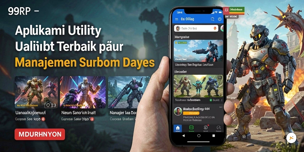 Tampilan antarmuka 99RP yang sederhana dan mudah diakses.