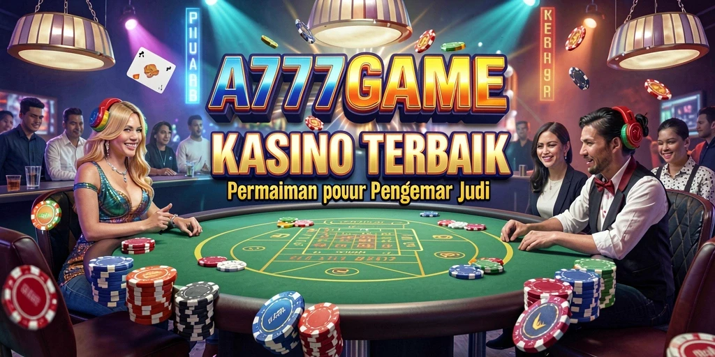 Tampilan menarik dari gameplay A777GAME di Kasino.