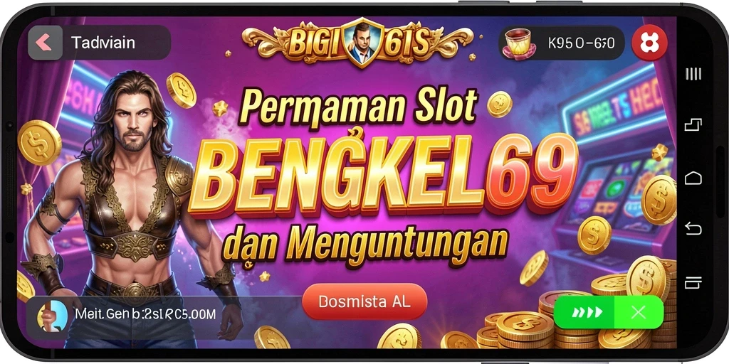 Screenshot gameplay BENGKEL69 menampilkan slot yang menarik dan penuh warna.