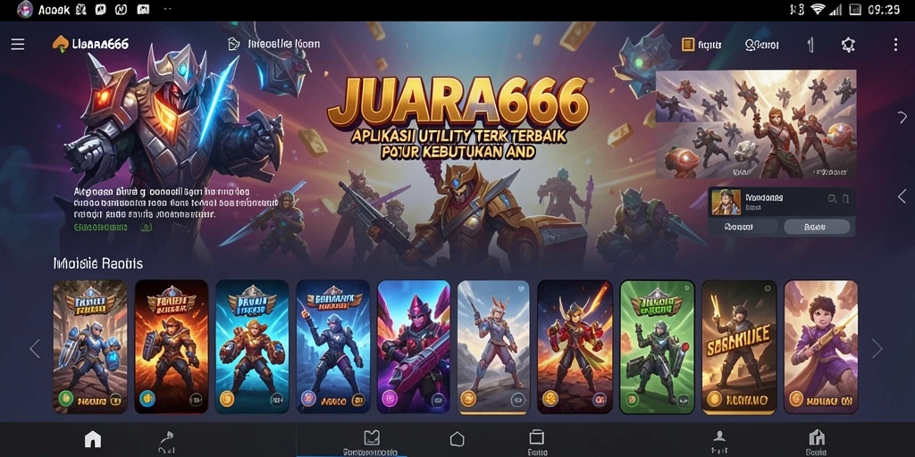 Tampilan antarmuka JUARA666 yang user-friendly untuk pengelolaan tugas.