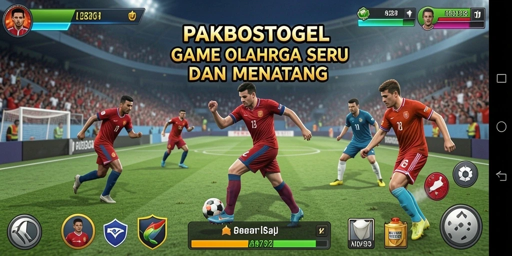 Tampilan gameplay PAKBOSTOGEL yang seru dan dinamis.