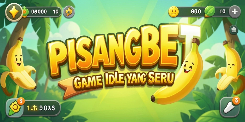 Gameplay menarik dengan pengumpulan buah pisang secara otomatis.