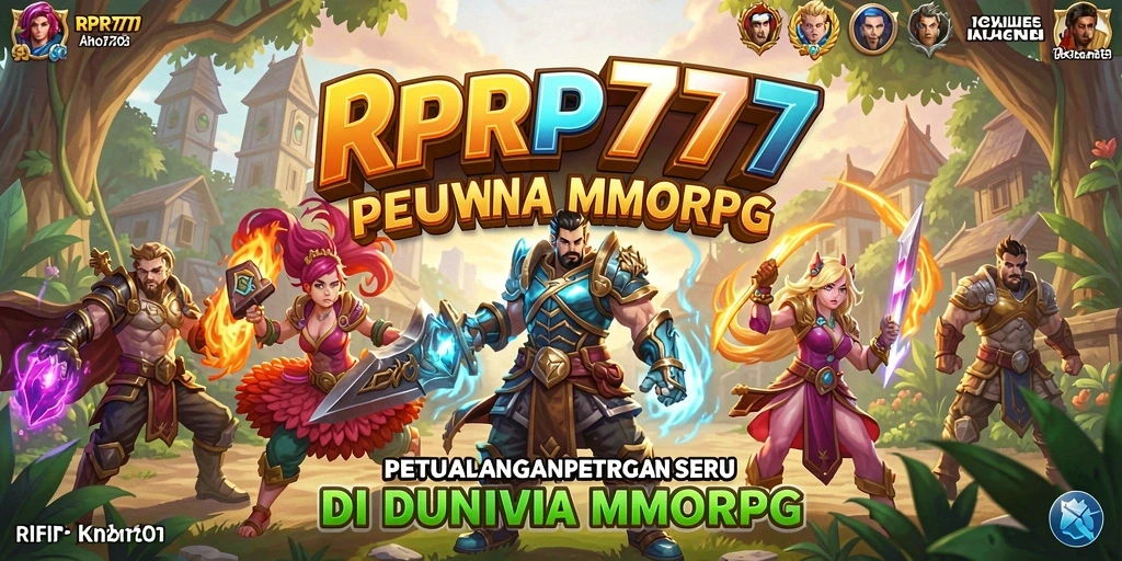 Tampilan gameplay RPRP777 yang memukau dalam dunia MMORPG.