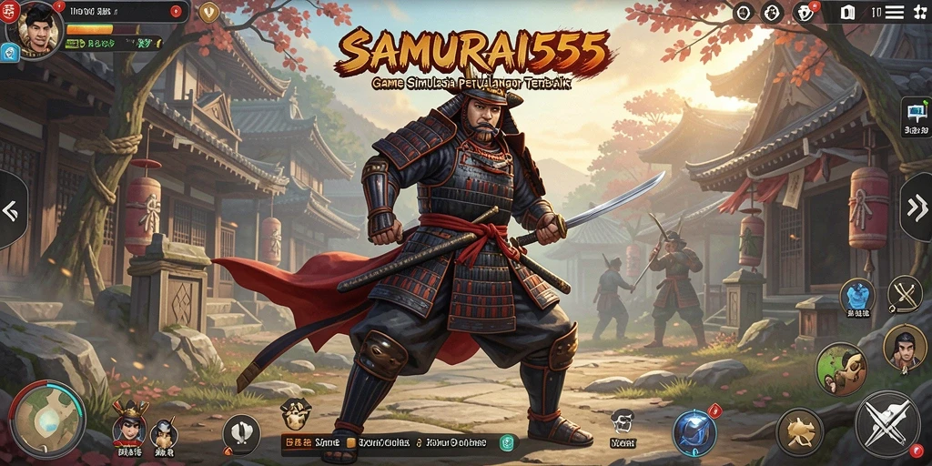 Gameplay menarik dan grafis menawan dari SAMURAI555.