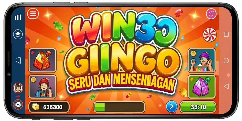 Tampilan utama WIN33 dengan gameplay Bingo yang seru dan interaktif.